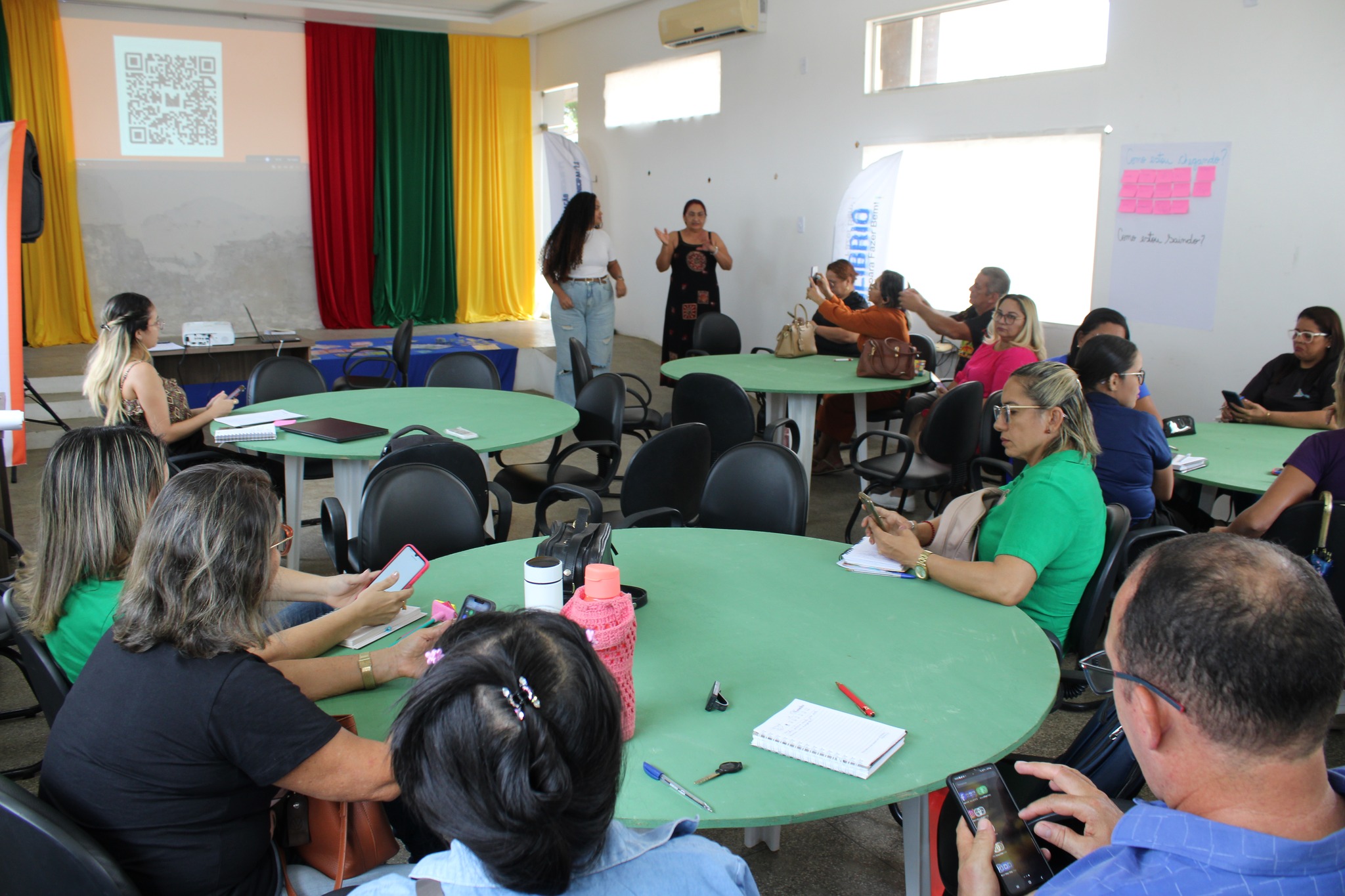 REUNIÃO COM EQUIPE DO PVE